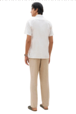 Lightweight White Linen Shirt - Image 5