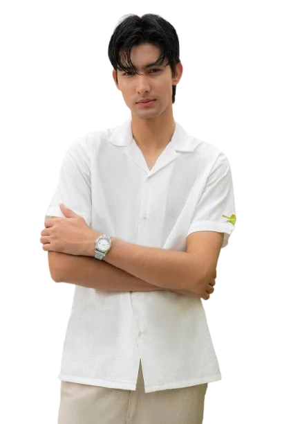 Lightweight White Linen Shirt
