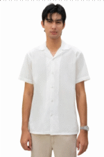 Lightweight White Linen Shirt - Image 2