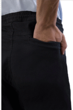 Premium Black Relaxed Fit Jogger Trouser Pants - Image 6