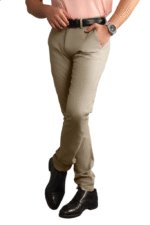 Men’s Classic Slim Fit Chinos - Image 2