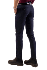 Elegant Navy Slim Fit Pant