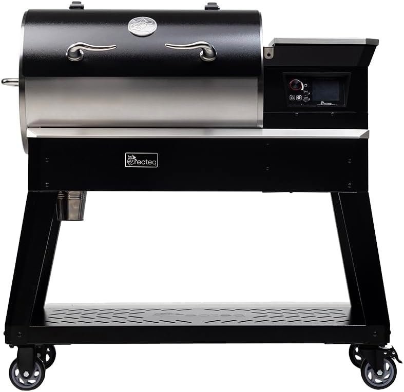 51LMS8rolkL._AC_SL1200_.jpg Recteq Patio Legend 400 Pellet Smoker Grill - Image 1