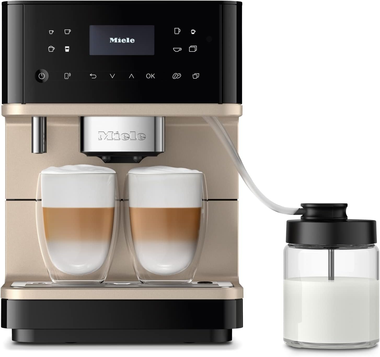 61aRnuJur8L._AC_SL1500_.jpg Miele MilkPerfection Fully Automatic Coffee Maker & Espresso Machine CM6360 - Image 1