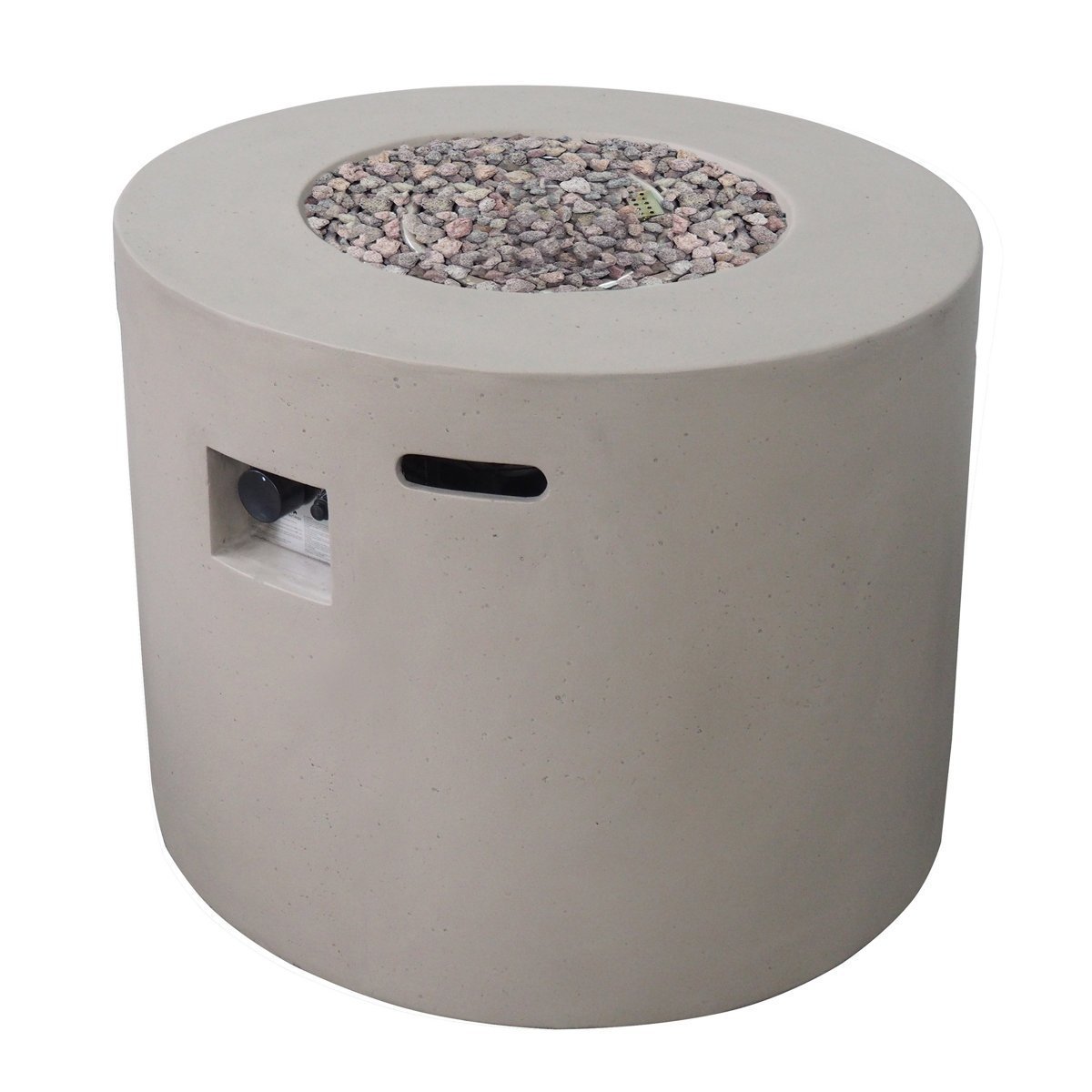 Latitude Run Caelan Outdoor Propane Gas Fire Pit Table