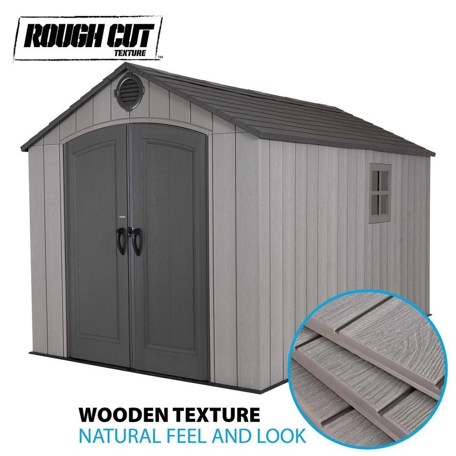 Lifetime 8 Ft. X 12.5 Ft. Outdoor Storage Shed – 60305 - Image 8